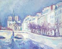 QUAI DE BETHUNE (ILE ST LOUIS) OIL